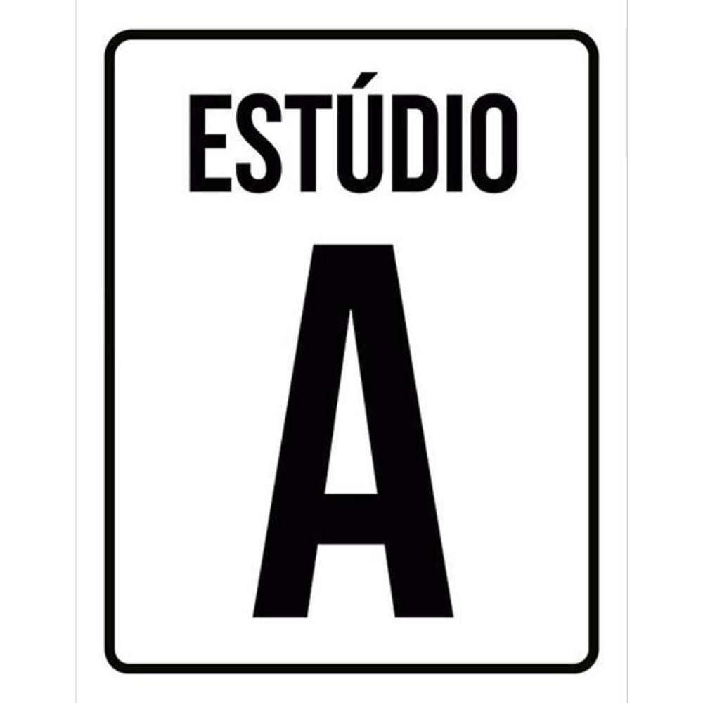 Kit 3 Placas Estúdio A 36X46