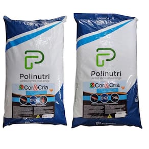 Kit Ração Poli-Nutri Ck2 E Ck3 De 15Kg Cada Carpa Kinguio