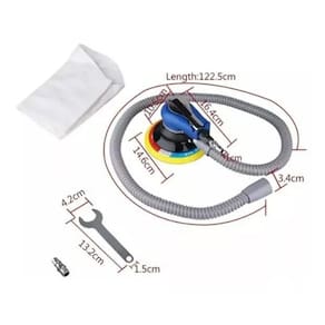 Lixadeira Pneumática Orbital Hookit Roquite