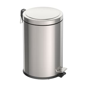 Lixeira Brasil Com Pedal Aço Inox Polido 20 Litros - Tramontina 94538/120
