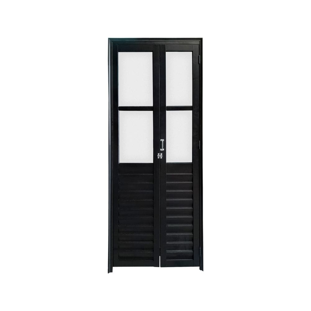 Porta Camarão Com Vidro Preto D 210x60 Linha 25 Esmeralda