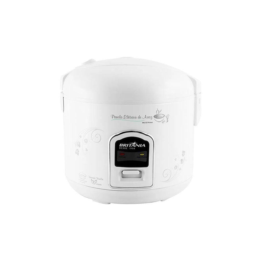 Panela Elétrica De Arroz Britânia Pa10 Prime Branca 220v