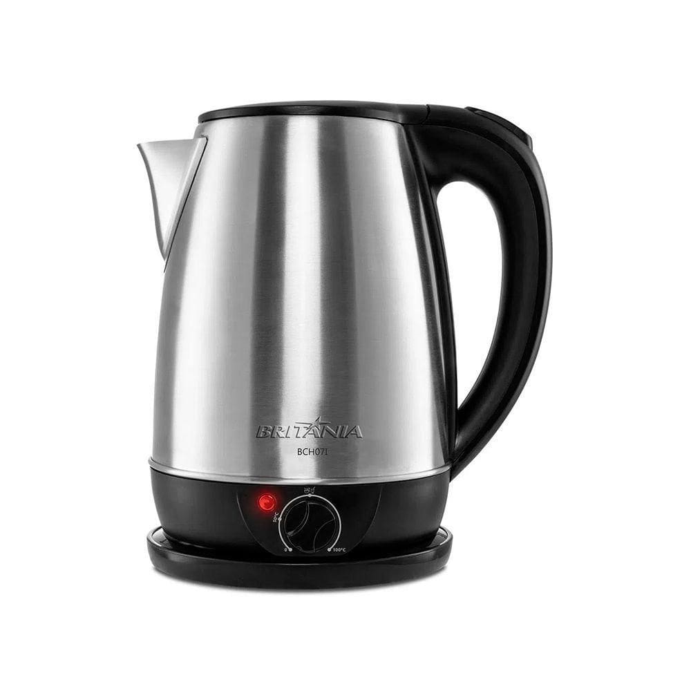 Chaleira Elétrica Britânia Bch07i 1,8 Litros Inox 127v