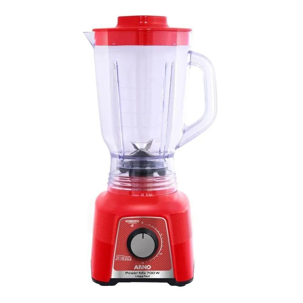 Liquidificador Arno Power Mix Limpa Facil 700w 15vel - 2720017373 Vermelho 110 Volts