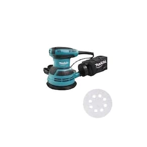 Lixadeira Roto Orbital Makita 5`` 125Mm 240W M9204B Com Lixa