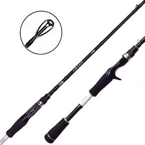 Vara Pesca Carretilha Lumis Crank Cast 5.8 1,75m 8-20Lbs Carbono IM8 Inteiriça