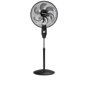 Ventilador de Coluna Mallory Éolo 40 Cm Preto e Grafite 127v