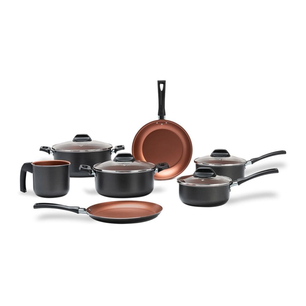 Conjunto De Panelas 7 Peças Topázio Brinox