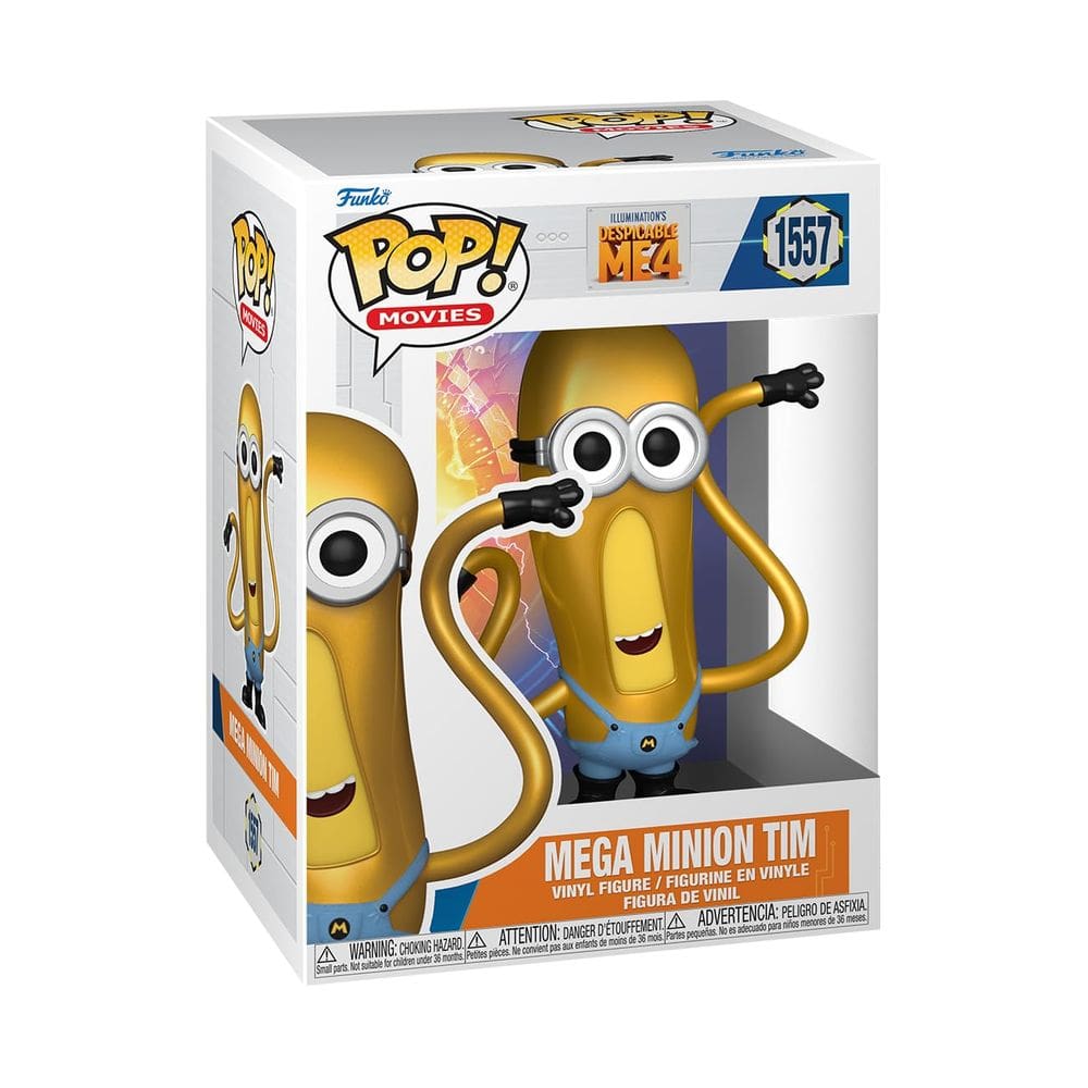 Boneco de vinil Funko Pop! Filmes Meu Malvado Favorito 4 Mega Minion T