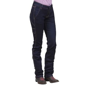 Calça Jeans Feminina Carpinteira Azul Cowboy Winner 36294