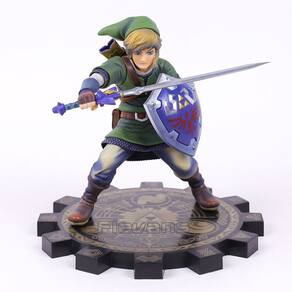 Action Figure Link The Legend Of Zelda Game Estatua Boneco 22Cm