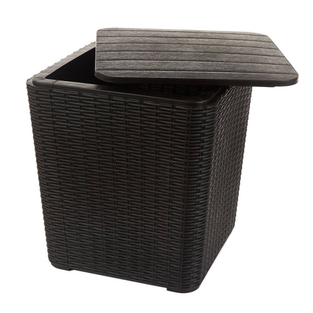 Mesa Auxiliar Rattan Capri - Vira Baú