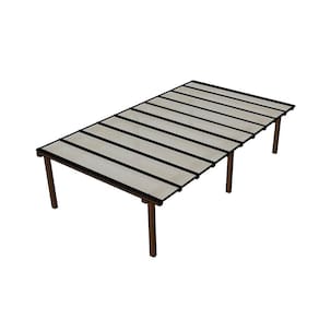 Kit Policarbonato Branco Refletivo 6mm 7,00m X 6,00m - Perfis Naturais
