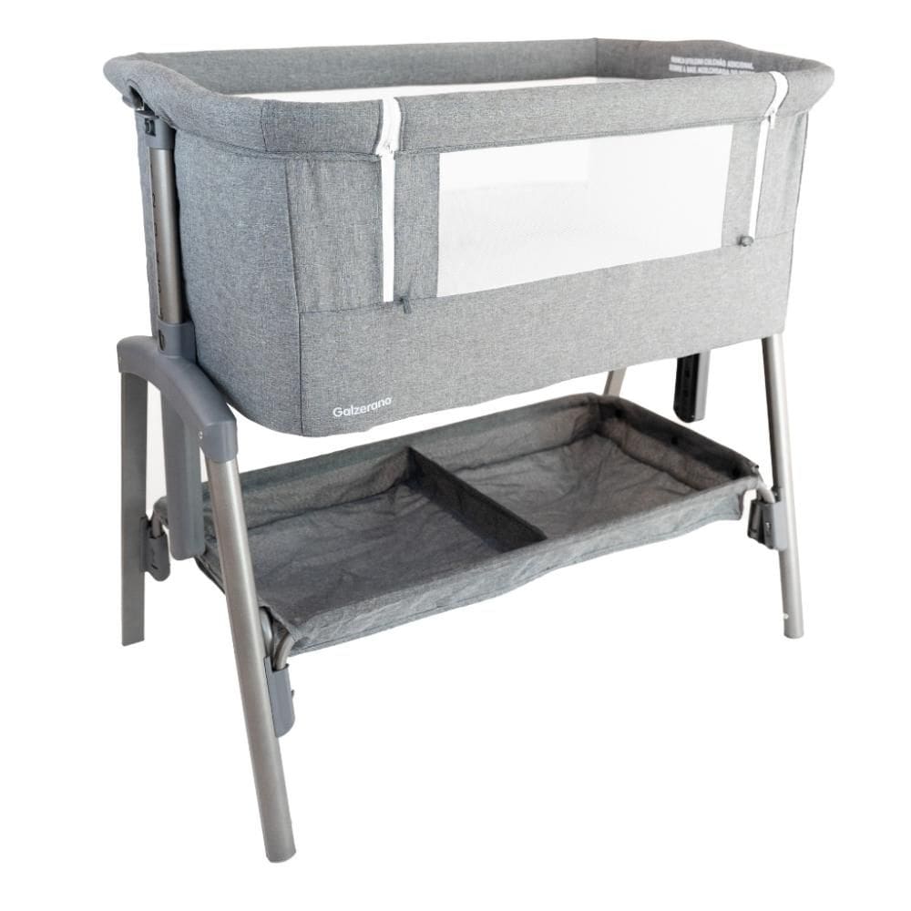 Berço Galzerano Co Leito Colin Cinza