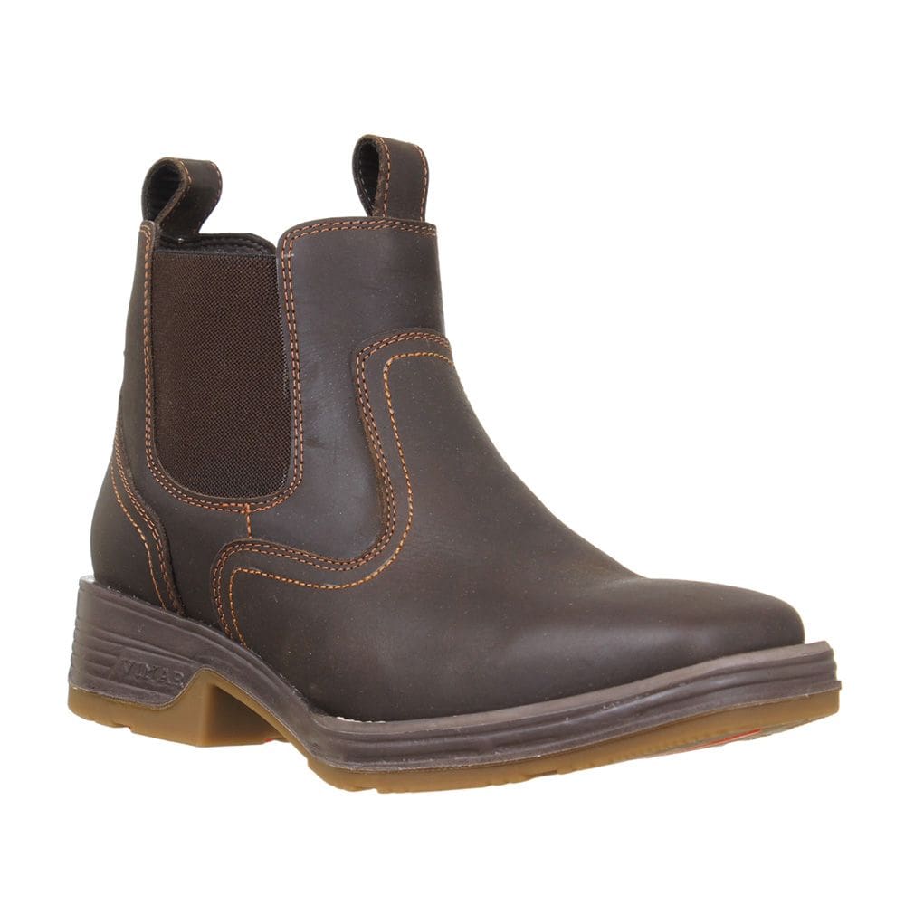 Botina Masculina Bico Quadrado Café Cow Way 36867