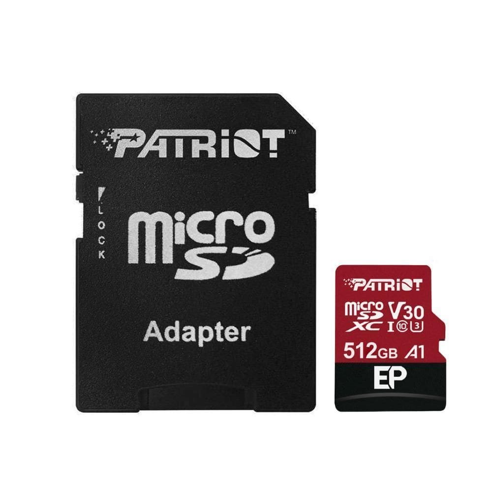 Cartão 512Gb Micro Sdxc - Patriot Ep Series Pef512Gep31Mcx