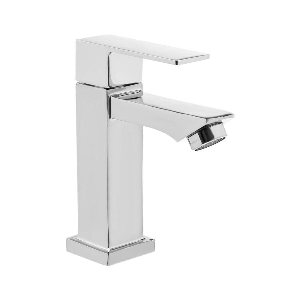 Torneira Banheiro Lavabo Pia Metal Luxo Cromado Quadrada