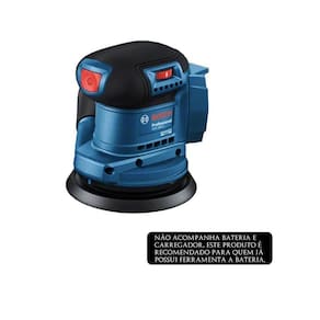Lixadeira Roto Orbital 5 A Bateria 18V Bosch Gex 185-Li