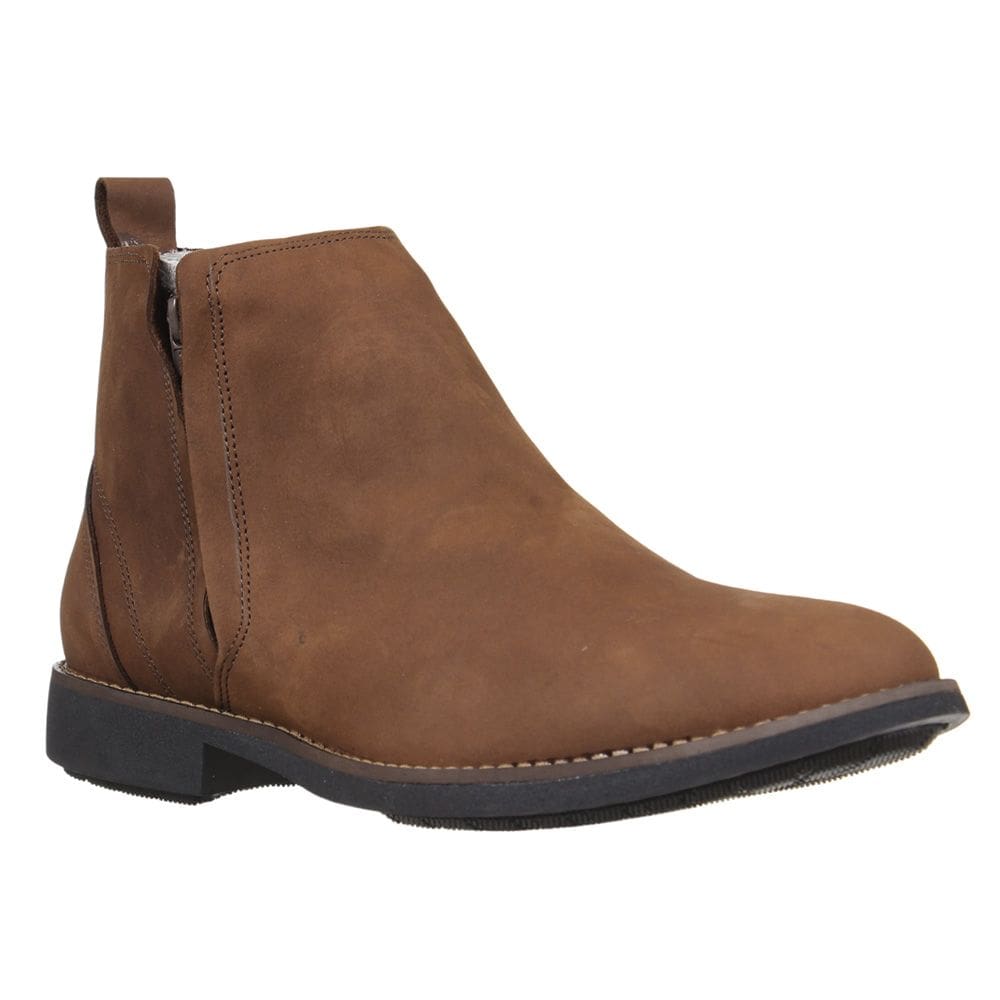 Botina Masculina Potro Bico Redondo Chocolate 35323