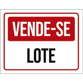 Kit 3 Placas Vende-Se Lote 36X46