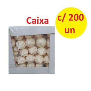 Caixa Com 200 Doces De Suspiro Doce De Infância Festas