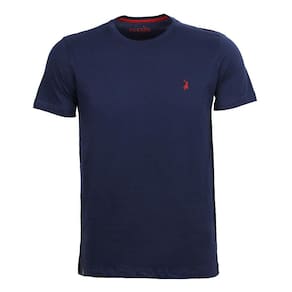 Camiseta Básica Masculina Azul Austin Western 25061
