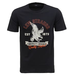 Camiseta Masculina Preta Levi`s 37020