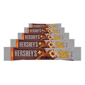 Chocolate Hersheys 5 Unidades 25G Chocotubes Ao Leite