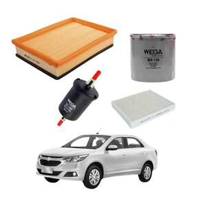 Kit Filtros Óleo GM Cobalt 2017 A 2020 WKL180 Wega