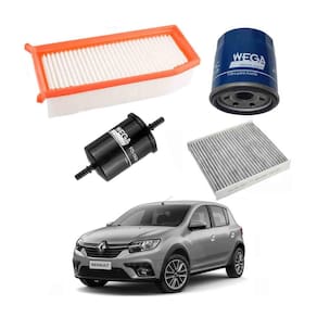 Kit Filtros Óleo Renault Sandero 2017 A 2022 WKL260 Wega