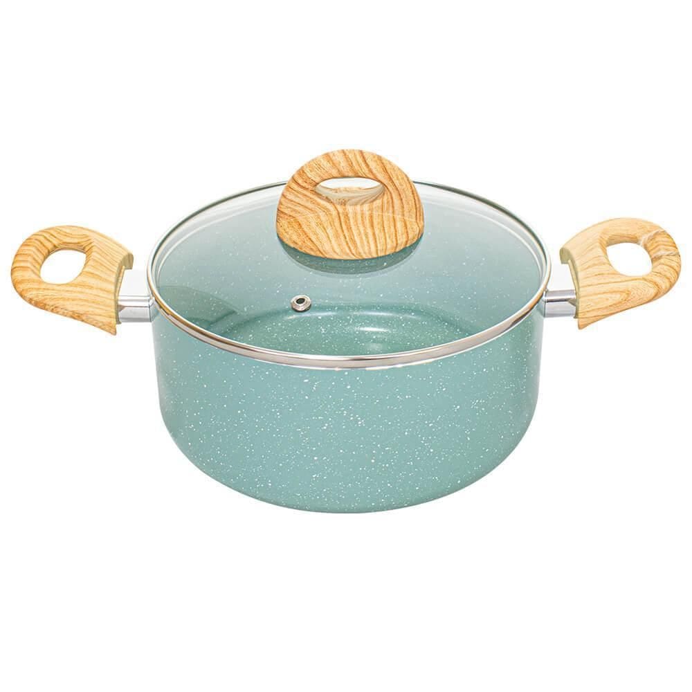 Panela Caçarola Indução Antiaderente Ceramic Life Botanika