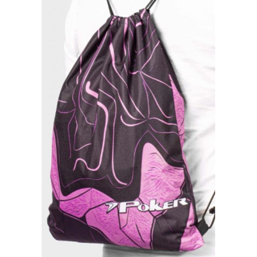 Saco Poker Estampado Gymbag Preto/Roxo St