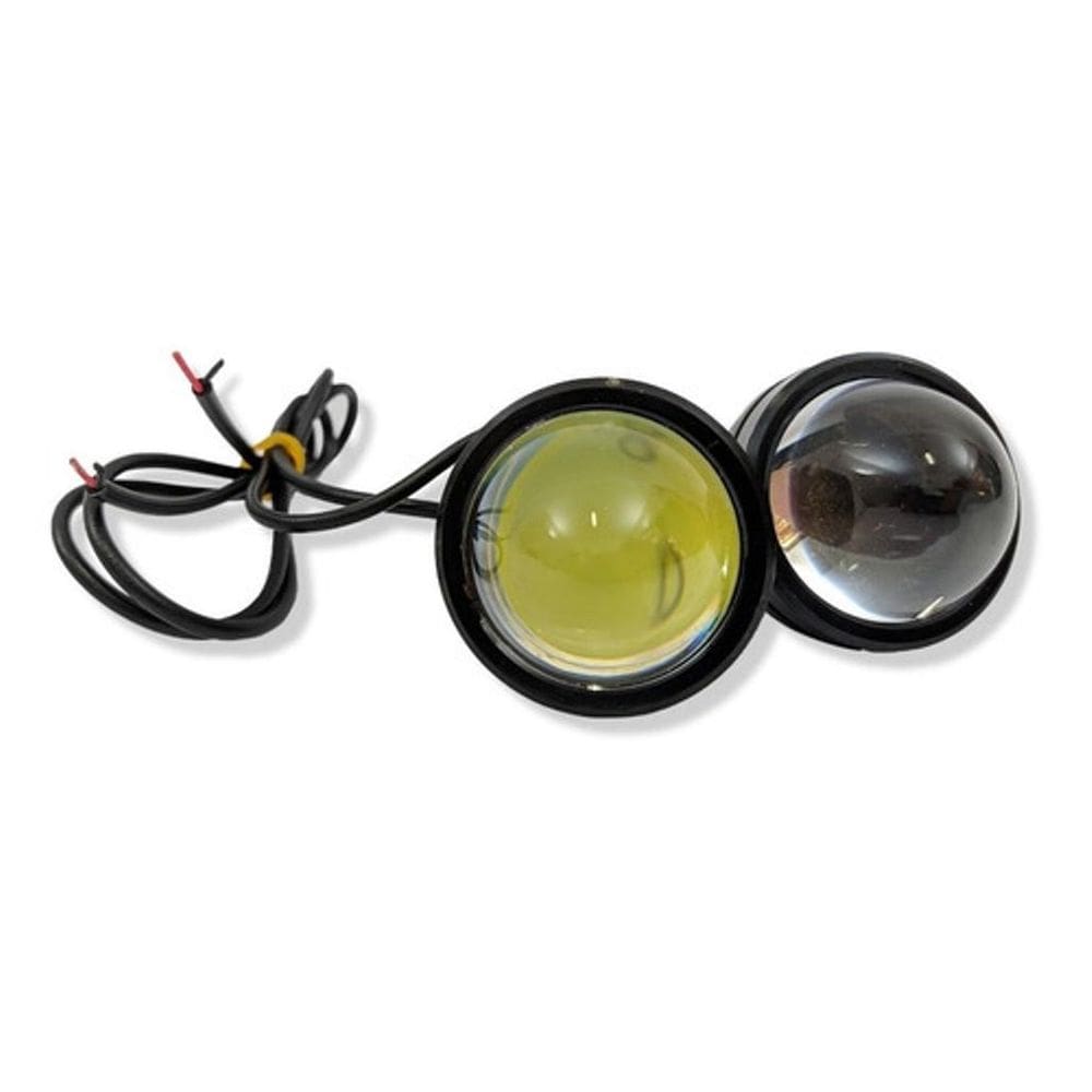 Kit 2 Super Farol Led Cree 30W Forte Auxiliar Milha Drl Moto