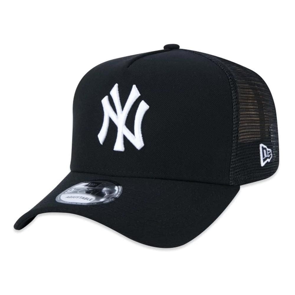 Boné New Era New York Yankees 940 A-Frame Trucker Preto