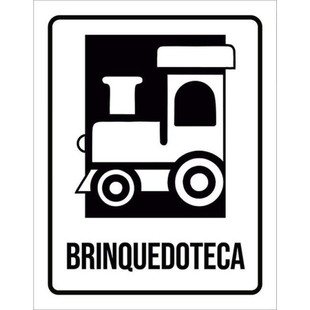 Kit 10 Placas Setor Brinquedoteca 36X46