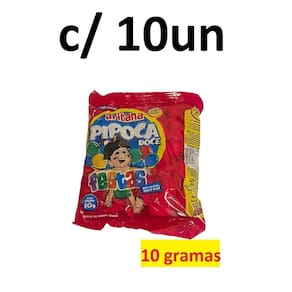 Mini Pipoca Com 10 Unidades De 10Gr Aritana Festa Junina