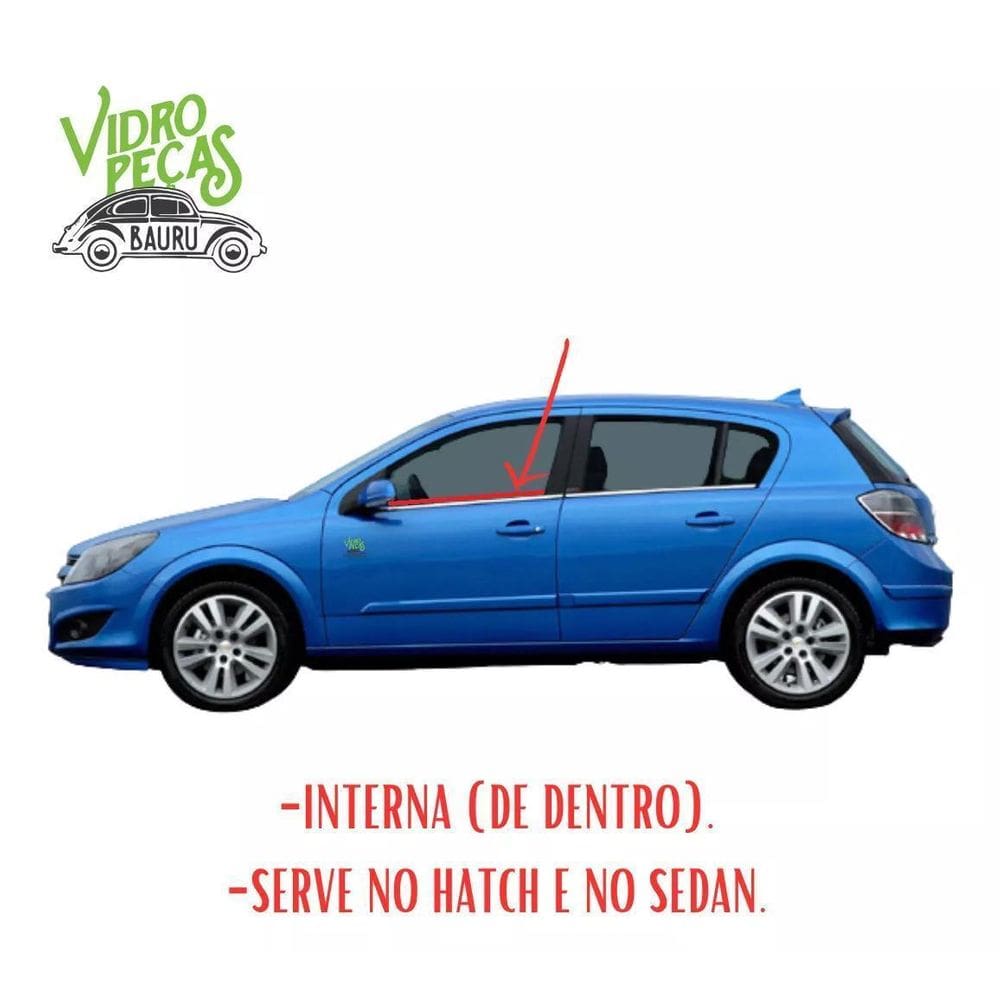 Pestana Interna Dianteira Esq Vectra Apos 2006 Hatch Sedan