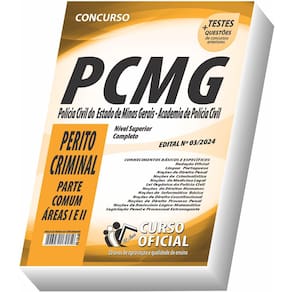 Apostila Pc-Mg Perito Criminal - Parte Comum As Áreas I E Ii