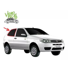 Borracha Vidro Janela Fixa Direita Palio 2Pts