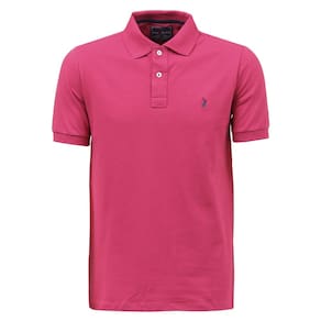 Camisa Gola Polo Masculina Pink Austin Western 36004