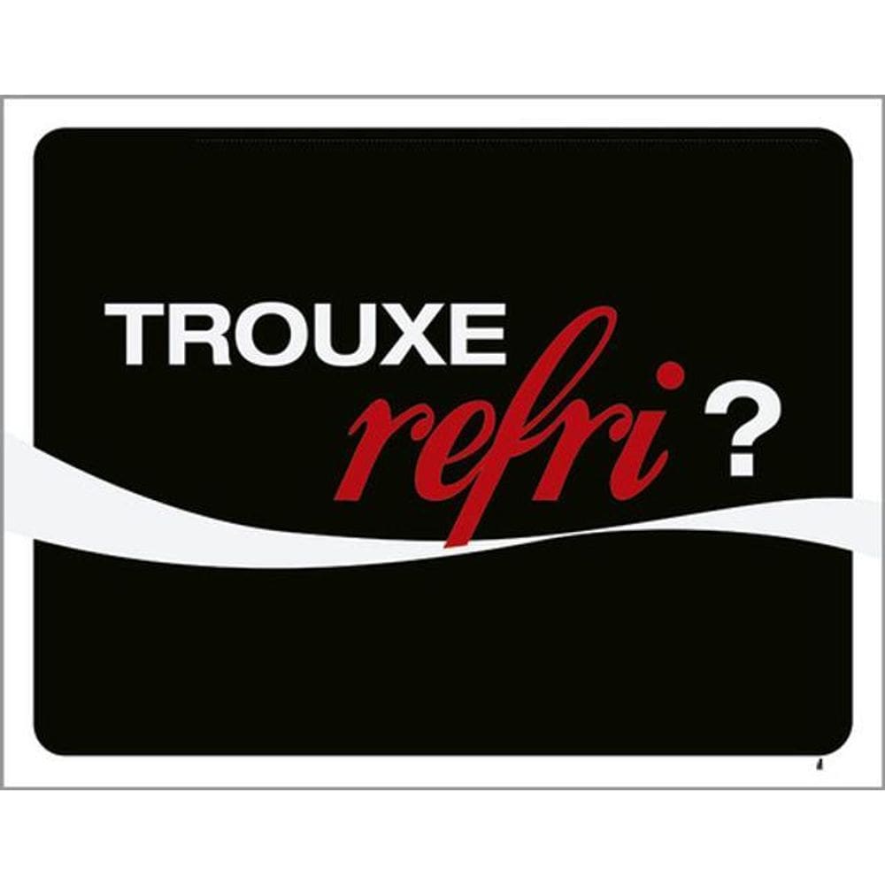 Kit 3 Placas Trouxe Refri 36X46