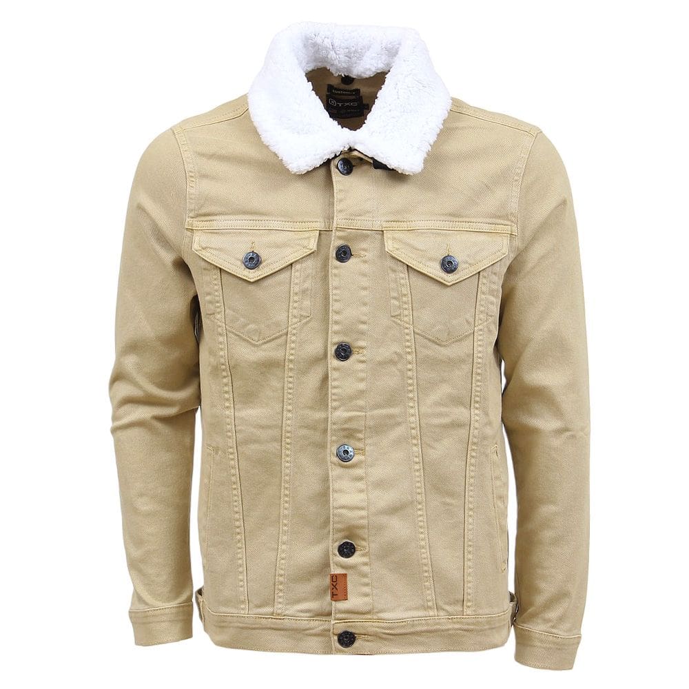 Jaqueta Jeans Masculina Khaki TXC 36958
