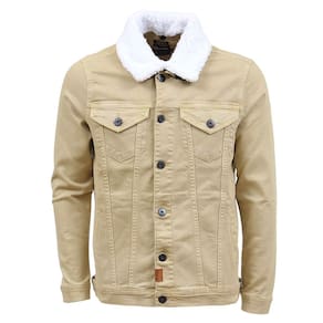 Jaqueta Jeans Masculina Khaki TXC 36958