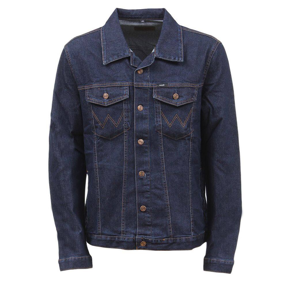 Jaqueta Masculina Jeans Azul Escuro Wrangler 36836