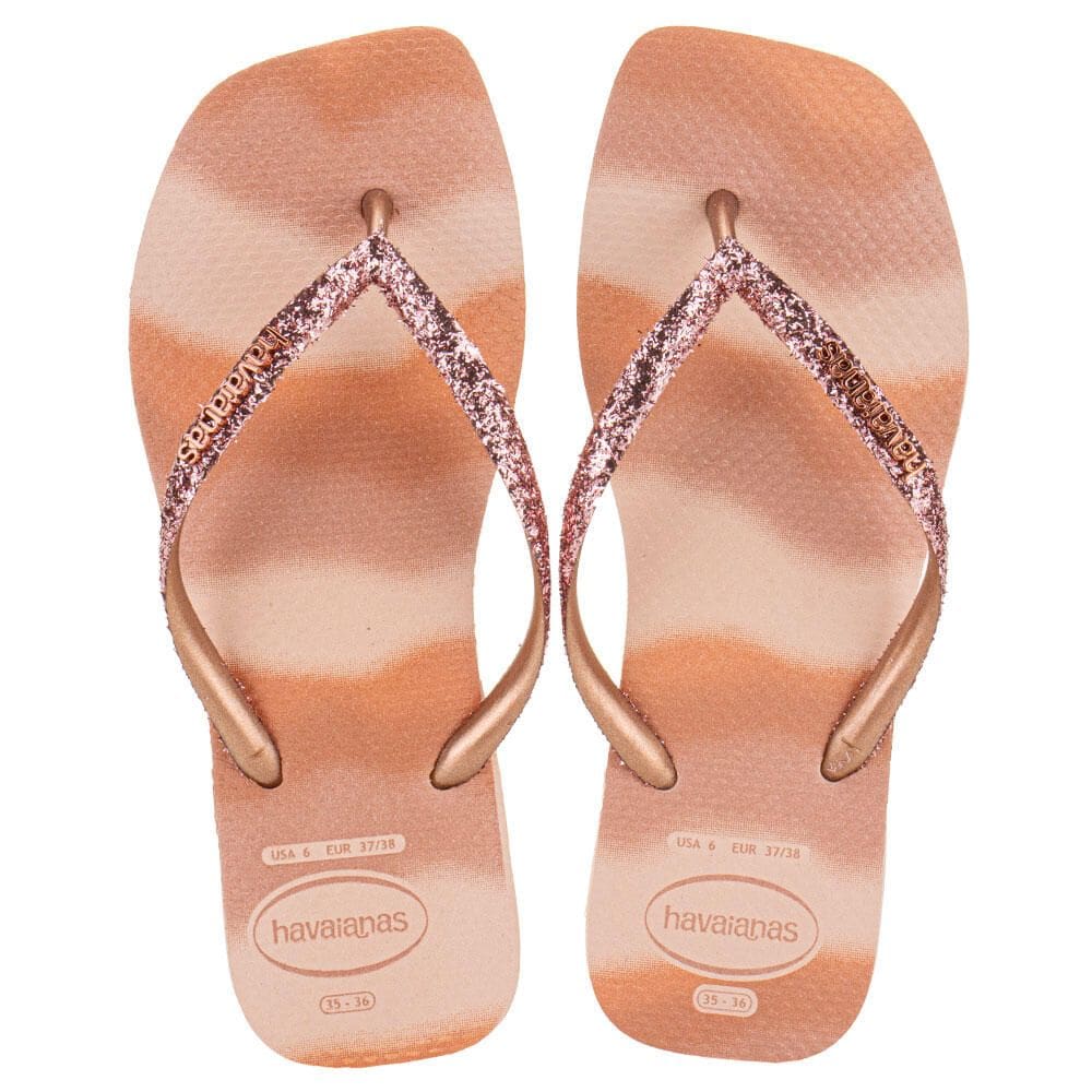 Chinelo Feminino Slim Square Glitter Party Havaianas 4149417