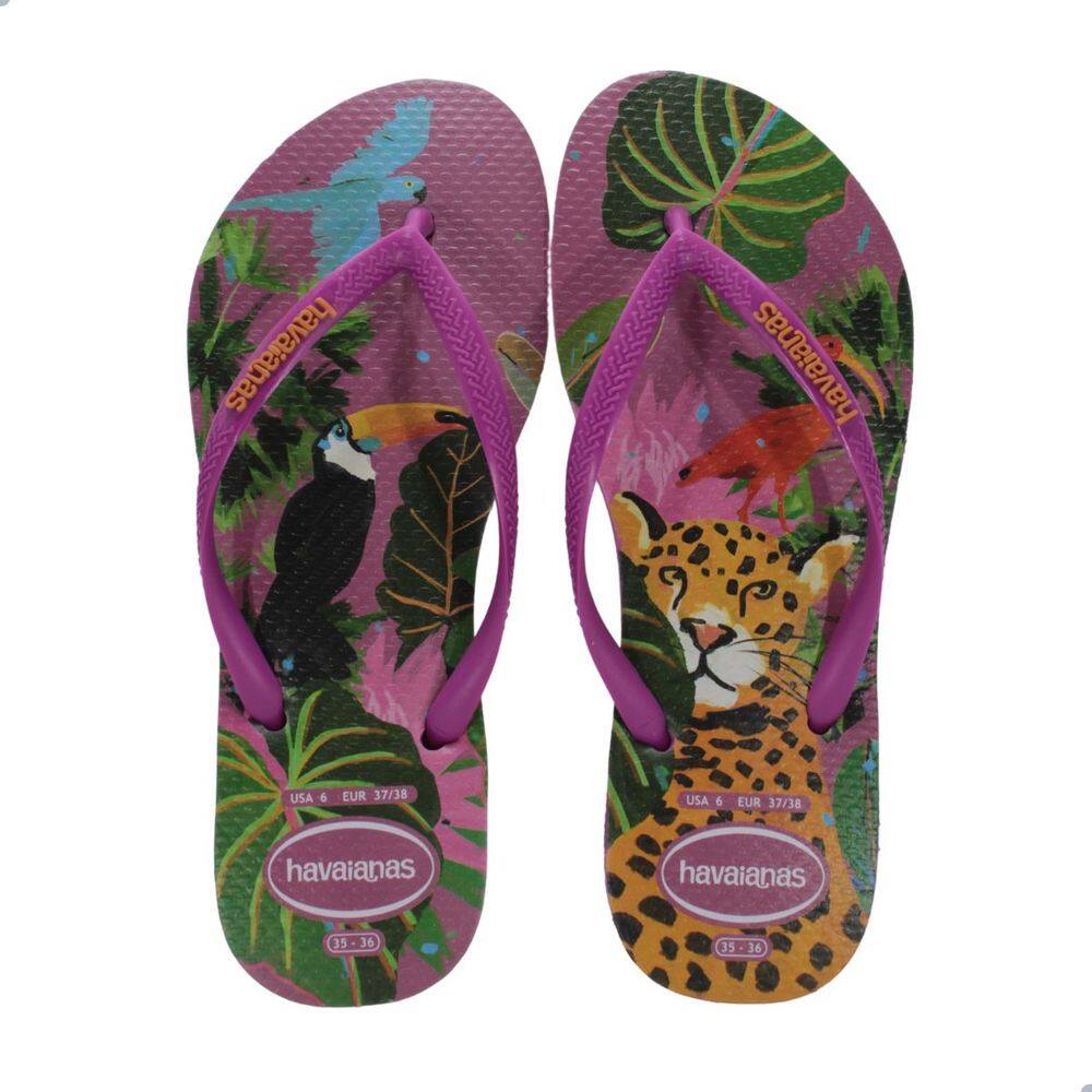 Chinelo Havaianas Slim Summer Bliss Rosa