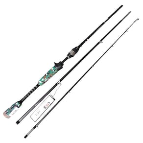 Vara Para Pesca Carretilha Lumis Tunizza 5.8 1,72m 10-25lb IM8 Com Capa 3 Partes