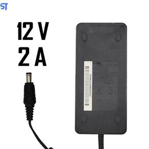 Fonte De Alimentação 12V - 2A Ac Adapter Pino 5,2Mm X 2,6Mm