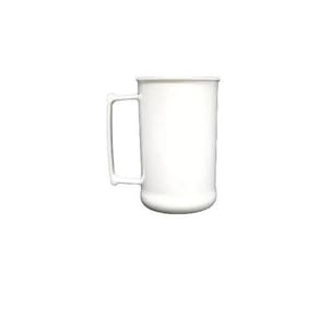 Kit 20 Canecas De Acrílico Branca 300Ml Sem Personalização
