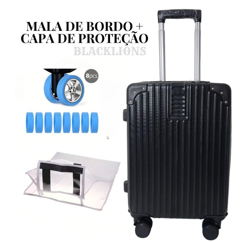 Mala Bordo 10Kg Mão Blogueirinha Frasqueira + Capa Proteção